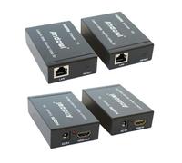 HDMI EXTENDER ETHERNET CAVO DI RETE LAN OVER CAT5E CAT6 60 METRI HDMI 3D 1080P