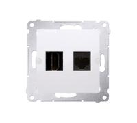 HDMI + Hembra Ordenador RJ45 Cat.6 Simon 54 DGHRJ45.01/11