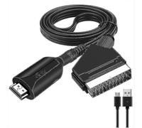 Hdmi To Scart Cable 1 Meter Long Direct Connection Convenient Conversi Fk