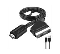 HDMI to SCART Cable 1M Direct Connection for TV DVD Adapter