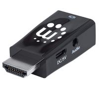 Hdmi To Vga Micro Converter- 1080P M/F Black Polybag NUEVO