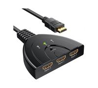 HDMI video switcher HDMI Switcher three-in and one-out adapter