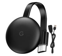 HDMI Wireless Display Dongle, Adaptador de Pantalla Inalámbrico WiFi 5G, Reproductor Multimedia Inteligente para Transmisión en Vivo para Android/iOS/Windows, Mac OS, Portátiles, Teléfonos y Tabletas