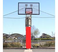 HDMOZUYT Almohadilla Redonda para Poste de Baloncesto de 1,8 m de Alto, para Exteriores e Interiores, Cuadrada, con Fijaciones, para Cubrir pilares, Ideal para Parques Infantiles, garajes y gimn