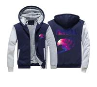 HDOEHLXF Sudadera Con Capucha Para Hombre for Fairy Tail Print Hooded Cremallera Completa Ideal Para Viajes Resistente Al Viento Perfecta Para Entrenar-Blue||5x_l