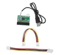 HDOYTXXM 1 adaptador de cable USB de 44 3 5 pulgadas a 34 pines disquete conector para placa de disco disquete adaptador de accionamiento