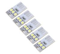 HDOYTXXM 5 unidades noche USB LED llavero Power Board Pocket Card lámpara para portátil Power Light