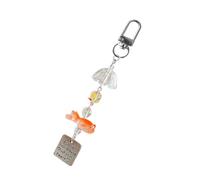 HDOYTXXM Accesorio con cuentas de pesca de colores para decoración del hogar, abalorio de resina multiusos, diseños portátiles, abalorio colorido para bolsa