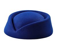 HDOYTXXM Accesorios de disfraz de azafata, sombrero de azafata para uniforme de bienes raíces, azafata británica Vintage