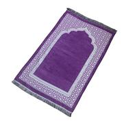 HDOYTXXM Alfombra de oración con patrón árabe, tapete con borlas para Hombres, Mujeres y niños, Alfombra para oración con Actividades religiosas