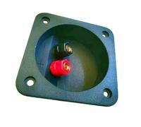 HDOYTXXM Altavoces estéreo domésticos de 2 vías Terminales de Poste de unión Conectores de para Sistemas de Sonido Profesionales y subwoofers Conectores de Poste de Cobre
