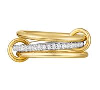 HDOYTXXM Anillos apilables de circonita cúbica de moda cómoda y resistente correa de acero para el desgaste diario Ideas de regalos trajes zirconia cúbica anillos de boda, como se describe