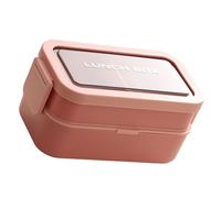 HDOYTXXM apilable con temática japonesa, caja Bentos de 2 compartimentos, apta para lavavajillas, portátil para cenas aire libre, juego de contenedor de almuerzo portátil eficiente