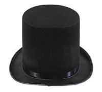 HDOYTXXM Black Top Bowler Top Hat Magier Top Magier Hat Stage Performances Carnival Nightclub Jugado