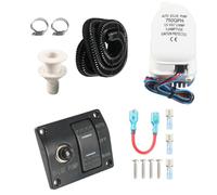 HDOYTXXM Bombas de sentina automáticas 750GPH 1100GPH Agua de velocidades con sensores automáticos para Barcos Yates y Kayaks sentina automática para Barcos