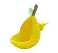 HDOYTXXM Casa Multifuncional para Loros con Forma de Peras de Dibujos Animados, no tóxica, cómoda para Dormir, esconderse y Jugar, Lugares de Descanso para pájaros