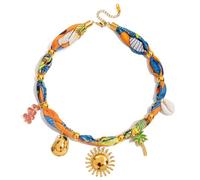 HDOYTXXM Collar de portátil de, longitud ajustable para personalizar trajes de estilo, accesorio de de playa