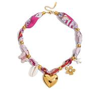 HDOYTXXM Collar de portátil de, longitud ajustable para personalizar trajes de estilo, accesorio de de playa
