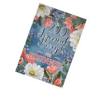 HDOYTXXM Cuaderno de escritura reflexivo estructurado con 200 indicaciones de perdón reflexivas y premium para liberación emocional Diario guiado de curación mental