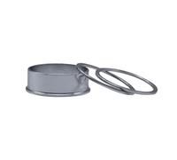 HDOYTXXM Cuñas espaciadoras de Aluminio Convierte Bicicletas, Platos y bielas, adaptadores, cuñas, Pieza de Ciclismo, conversión de Soportes Inferiores