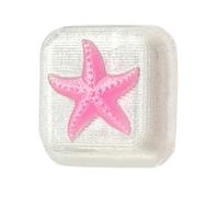 HDOYTXXM de tecla retroiluminada de Resina, pegamentos de Gotas de Estrellas de mar, Estilos de océanos, teclados mecánicos translúcidos, pegamentos de Gotas de Estrellas de mar