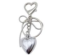 HDOYTXXM Dulce lazo corazón llavero colgante encantadoras decoraciones colgantes llavero para bolso mochila bolso adorno regalo de cumpleaños