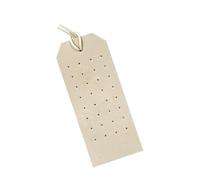HDOYTXXM Elegante Joyería Con Varias Ranuras Moderna Pendiente Pantalla Cuero Delicado Oreja Tablero De Joyería