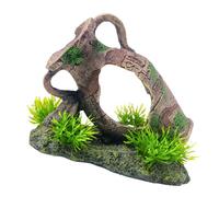 HDOYTXXM Fishtank Camarones Criadas Artificial Viejo Vidrio Adornos Para Acuarios Terrario Paisajismo Guardianes