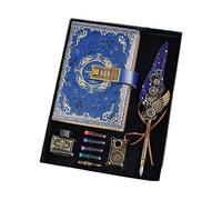 HDOYTXXM Funda de de PU Juegos de cuadernos de diario Diarios secretos con bloqueo de código Cuadernos para niños Regalos diarios para niños con paraguas Set de regalo Cueros de PU con combinación