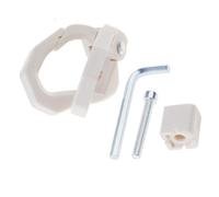 HDOYTXXM Gancho de Motocicleta montado para Ebike ABS y aleación de Aluminio Resistente Doble para Bicicletas eléctricas Accesorio Ebike