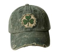 HDOYTXXM Gorra de béisbol para vacaciones, fiestas, actividades al aire libre y uso diario, sombrero irlandés para festivales, b, Talla única