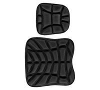HDOYTXXM Juego de Protectores de Asiento de Motocicleta, diseño Cuadrado para Parte Delantera y Trasera, para Viajes cotidianos y Viajes de Aventura Funda de Asiento de Motocicleta