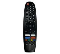 HDOYTXXM Mando a Distancia por Voz Integral, ergonómico para televisores V1.4128, Compatible con Dispositivos, botón intuitivo, reemplazo rápido de batería, Control Remoto por Voz