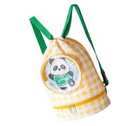 HDOYTXXM Mochila de natación separada en seco y húmedo, gran capacidad, plan impermeable para ropa deportiva, recursos de viaje y uso diario, mochila de natación con dos compartimentos