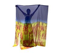 HDOYTXXM Pancartas Prácticas de Danza Actuaciones Alabanza a los Divinos Adoración Rectangular con Varilla escalable Alabanza