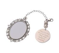 HDOYTXXM Personalizado Memorial Boda Ramo Encanto Colgante Transferencia de Calor Espacios en Blanco Foto Colgantes Para Decoraciones De Fiesta Nupcial