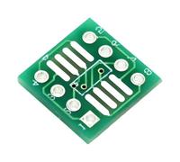 HDOYTXXM Placa adaptadora SOP8 SSOP8 TSSOP8 Altamente tolerante a la Temperatura estandarizada para conexión de Placas de Prueba y Placa adaptadora de creación rápida de prototipos