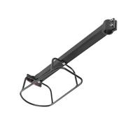 HDOYTXXM Portabicicletas trasero de aluminio para viajeros y viajes con soporte y parte trasera reflectante para bicicleta