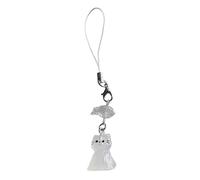HDOYTXXM Práctico gato y correa de pesca lindo teléfono cordón moda bolsa encanto para bolsas USB y teléfono adecuado
