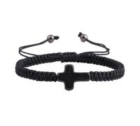 HDOYTXXM Pulsera Cruzada Hecha a Mano para Mascotas, diseño único para conmemorar Tus Queridos Recuerdos, joyería de Regalo, Pulsera de Cuerda Ajustable para Personas perdidas