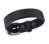 HDOYTXXM Pulsera de cuero con cuentas multifirtional ajustable para fiestas y excursiones informales, pulseras rockeras ajustables adecuadas, talla única, como se describe