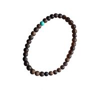 HDOYTXXM Pulsera de perlas refinada pulsera nacional de temperamento de madera ideal para mujeres con un toque de estilos nacionales