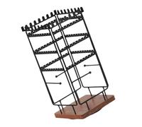HDOYTXXM Soporte para joyas de varios niveles para pendientes y collares, ahorro de espacio Soporte de accesorios para uso en tiendas