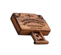 HDOYTXXM Tablero de espíritu en Miniatura de Madera Tallada con intrincados Motivos de y Planchette Cajón de Amor Emocional para decoración del hogar Tablero de espíritu de Madera artístico