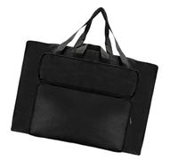 HDOYTXXM Tablero de pintura con resistencia al agua del tablero de dibujo estuche de almacenamiento artista para ilustraciones bolsa de pintura, Negro , talla única
