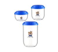 HDOYTXXM Tarro de Almacenamiento de café a Prueba de Fugas con sellada vacío, contenedor Transparente para Uso en casa, Oficina y Camping, Recipiente hermético para Almacenamiento de Alimentos