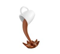 HDOYTXXM Taza de café flotante, escultura, minis, tazas derramadas, vasos de pastelería, decoración moderna del hogar, regalo, taza flotante derramada, taza mágica