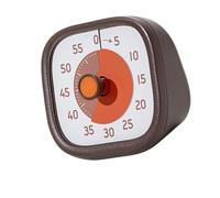 HDOYTXXM Temporizador de cocina Práctico temporizador visual de 60 minutos, herramienta de gestión del tiempo para las clases en reuniones de trabajo. Utiliza el botón giratorio