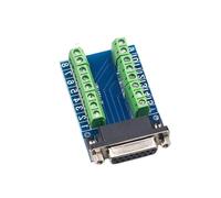 HDOYTXXM Terminales VGA industriales de 15 Pines Placa de ruptura Conectores de ruptura DB15 Distribución de señal para integración de Control Adaptador Macho a terminales