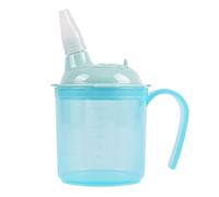 HDOYTXXM Vaso antiestrangulamiento de 300 ml para dietas líquidas, cuidado de ancianos, diseño de plástico PP resistente, vaso antideslizante de calidad alimentaria